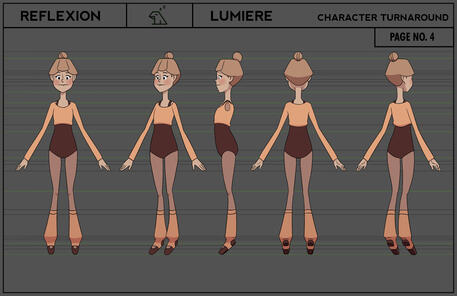 Lumiere Character Turnaround